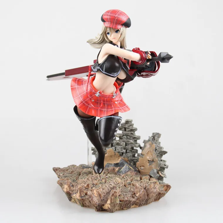 21 см God Eater burst 2 Alisa Ilyinichna Omela Sexy Alphamax фигурка модель игрушки куклы аниме мультфильм