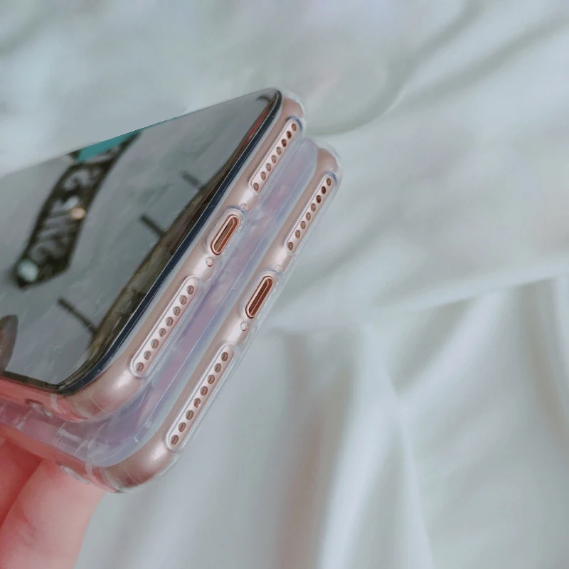 YESPURE модный Ракушечный чехол для телефона Apple iphone X 6 7 8 Plus задняя крышка Роскошные