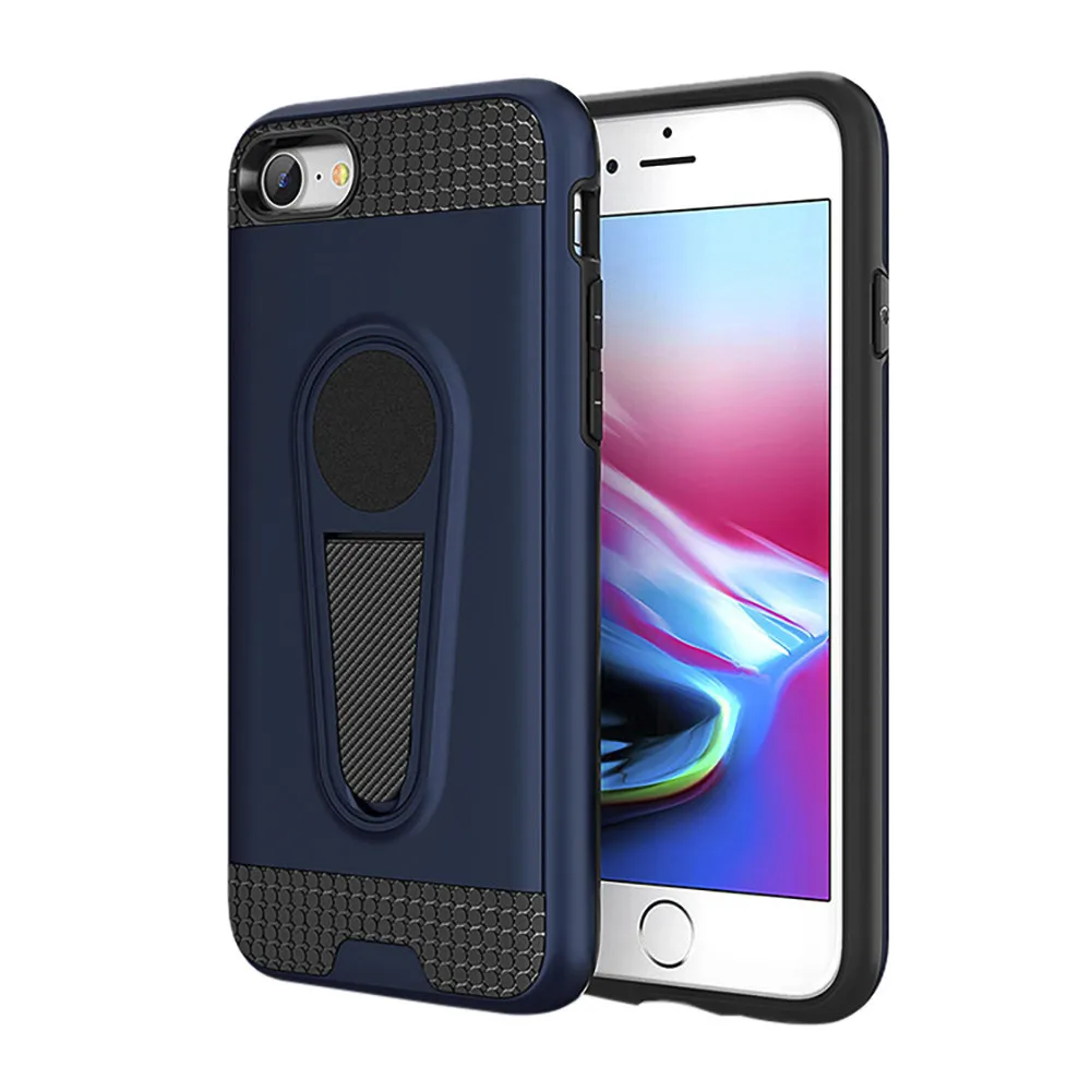 Автомобильный магнитный держатель для телефона из мягкого ТПУ + ПК чехол