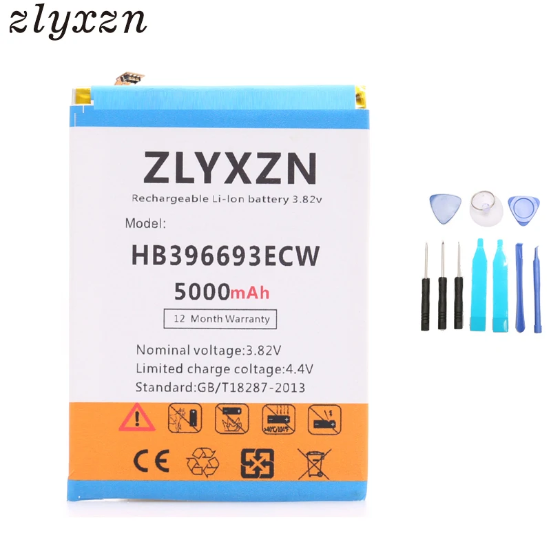 5000mAh HB396693ECW Battery For Huawei Mate 8 NXT-AL10 NXT-TL00 NXT-DL00 NXT-CL00 mate8 mobile phone +tools | Мобильные телефоны и