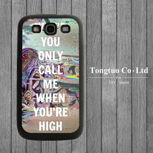 only girl lyrics Tumblr fashion original cell phone made of the latest material Case cover for samsung galaxy S3 III I9300 |