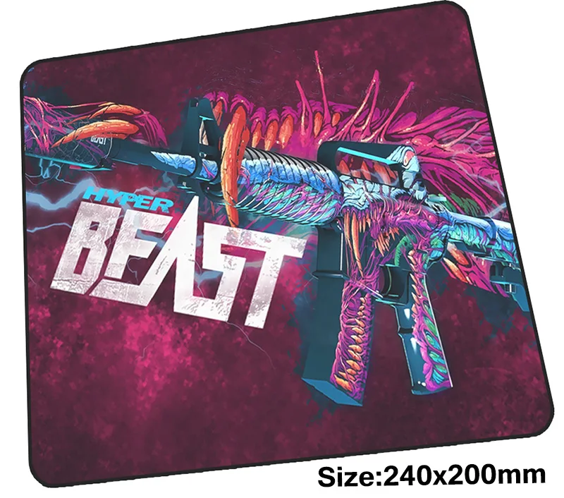 Коврик для мыши cs go 240x200x3 мм лучший игровой коврик геймерский рождественский