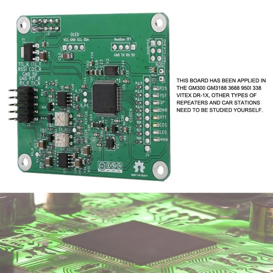 MMDVM DMR Ретранслятор с открытым исходным кодом Multi Mode цифровой голосовой модем реле доска для Raspberry Pi пластик
