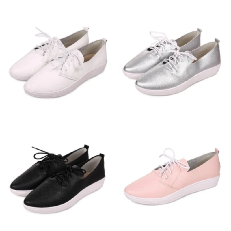 Sneaker White Flats Women Fashion Shoes Canvas Daily Wear Fitness Casual Lace Up Soft Comfortable Low Heel Black Silver | Тематическая