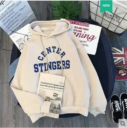 Толстовки, толстовка, худи moletom feminino inverno, толстовки для женщин, плотные, Осень-зима, женские, плюс бархатные свитшоты, размер M-2XL - Цвет: C