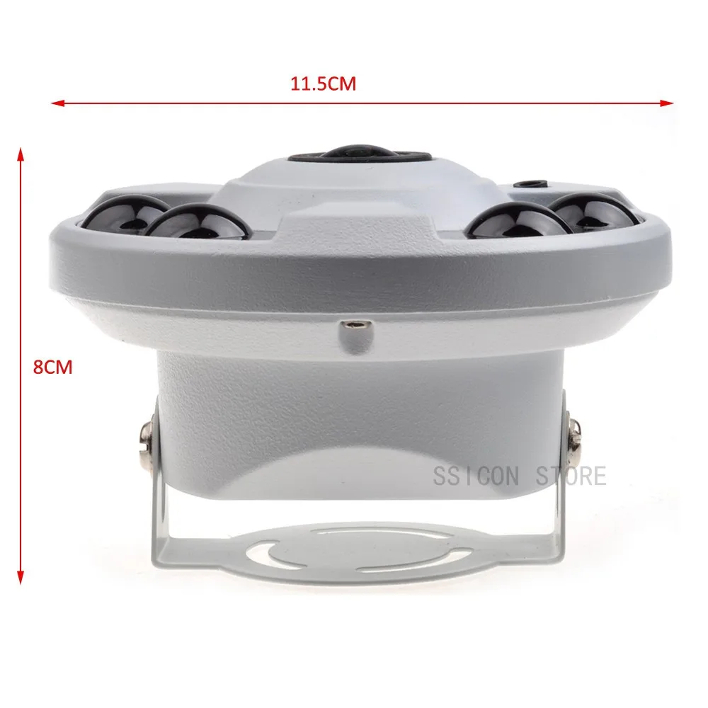 SSICON 2MP металлическая купольная IP панорамная камера HD 1080P 180 Dgeree 360 градусов ИК расстояние 40 м домашняя камера видеонаблюдения рыбий глаз ONVIF