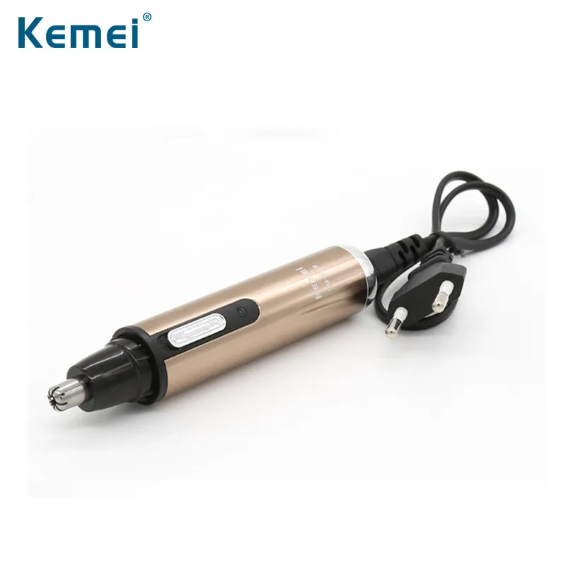 Kemei Electric shaving nose ears hair trimmer Rechargeable washable safe face care stainless steel Mini N30C |