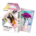 Подлинная 10 листов Fujifilm Instax Mini мгновенная пленка Macaroon фотобумага для Fuji Mini 8 9 7s 70 50 90 25 камера SP1 SP2 Liplay