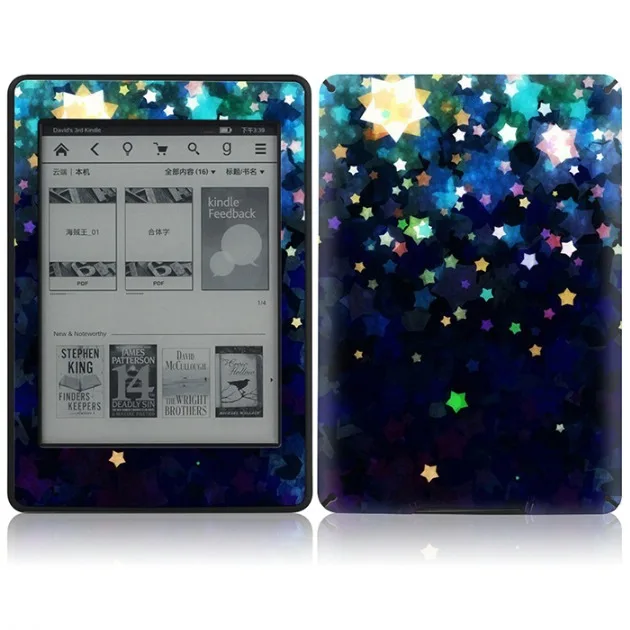 Современный Новое поступление полное тело кожи стикер Обложка обертывание для Amazon Kindle Paperwhite 3