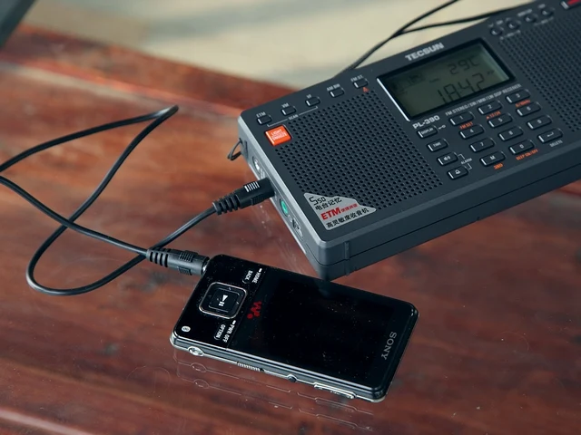 Tecsun PL-390 черный FM / AM LW SW MW двойной спикер радио | Электроника