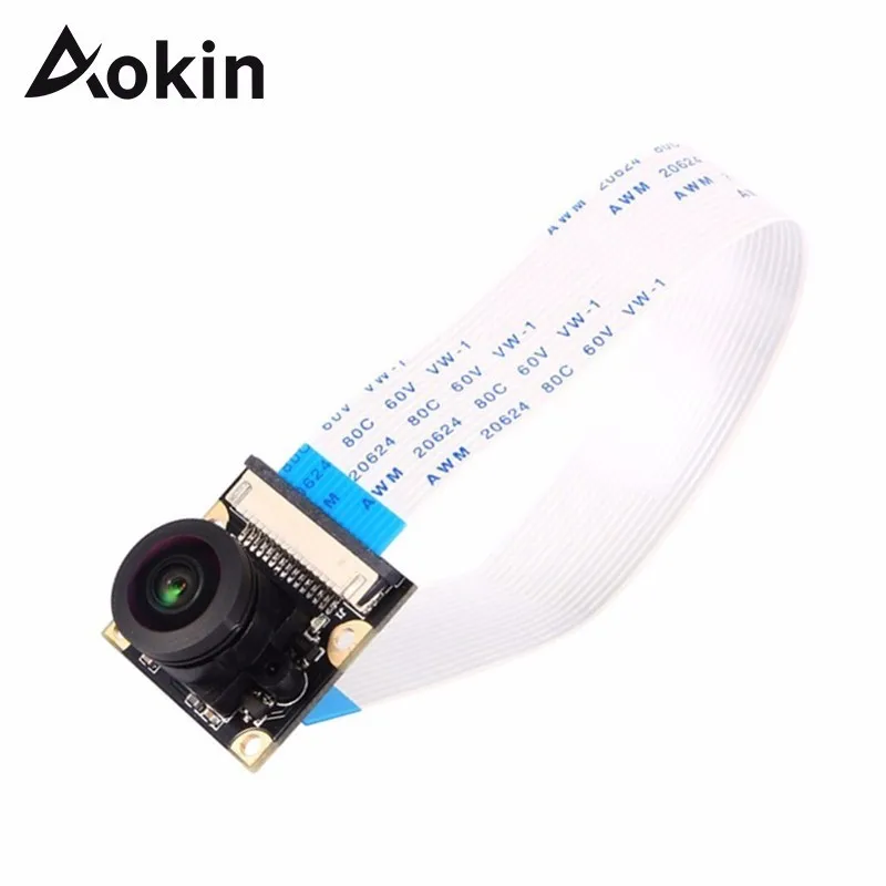 Aokin 5MP 1080P 720P для камеры Raspberry Pi широкоугольная видеокамера рыбий глаз с ночным