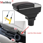 Подлокотник для Тойота ярис 2006-2011 центральной консоли Arm хранить содержимое коробки Подстаканник Пепельница из искусственной кожи стайлинга автомобилей часть