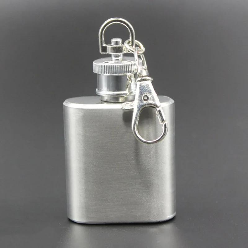 1 ounce Нержавеющая сталь Виски Хип Колба кувшин поилка Персонализированные портативный вино алкоголь горшок бутылка посуда для напитков для мужчин подарок на день отца - Цвет: 1 ounce
