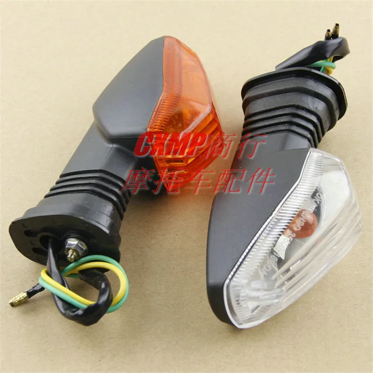 1 пара 2 Цвета Универсальный мото индикатор rbike flashers для suzuki GSXR600 750 GSXR1000 K1 K2 K3 K4 moto