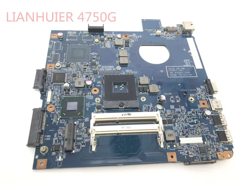 Материнская плата для ноутбука Acer aspire 4750 4750G 48.4IQ01.O1M Встроенная HM65 DDR3 GT540M 1