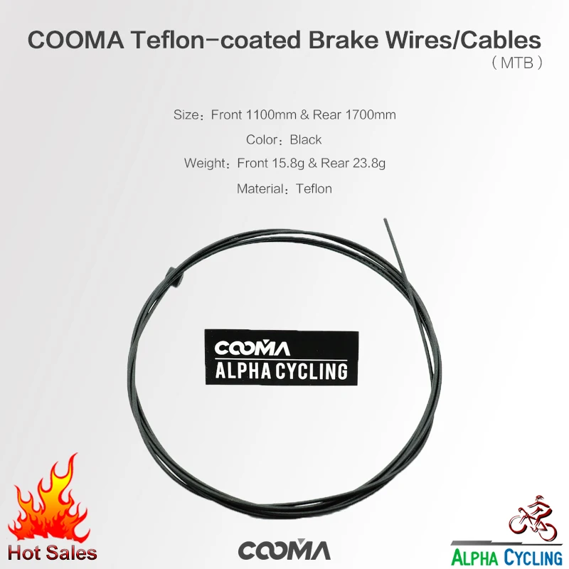 Тормозной кабель для горного велосипеда с тефлоновым покрытием внутренние