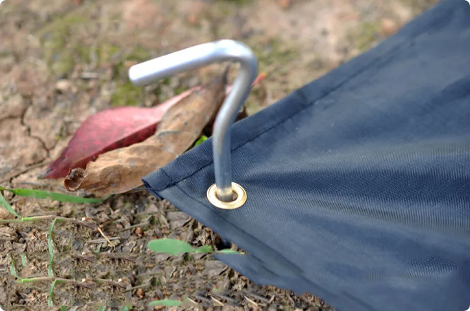 8 шт алюминиевый сплав колышки для палаток ногтей Аксессуары кемпинга песка