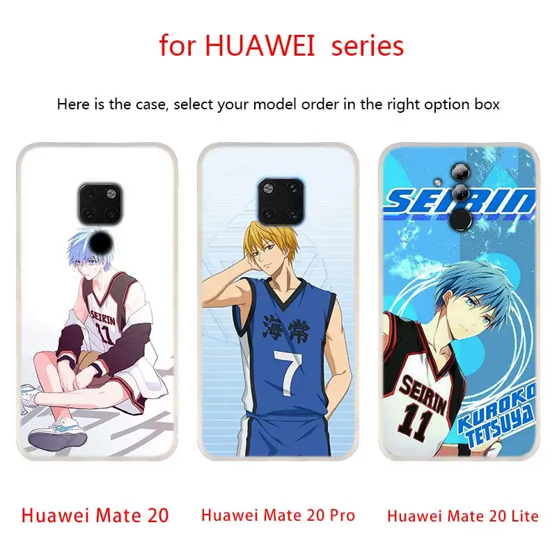 Чехол-накладка Kuroko для Huawei Mate 30 20 10 Lite Pro Y9 2019 2018 Nova 5T 5i 3i 5 | Мобильные телефоны и