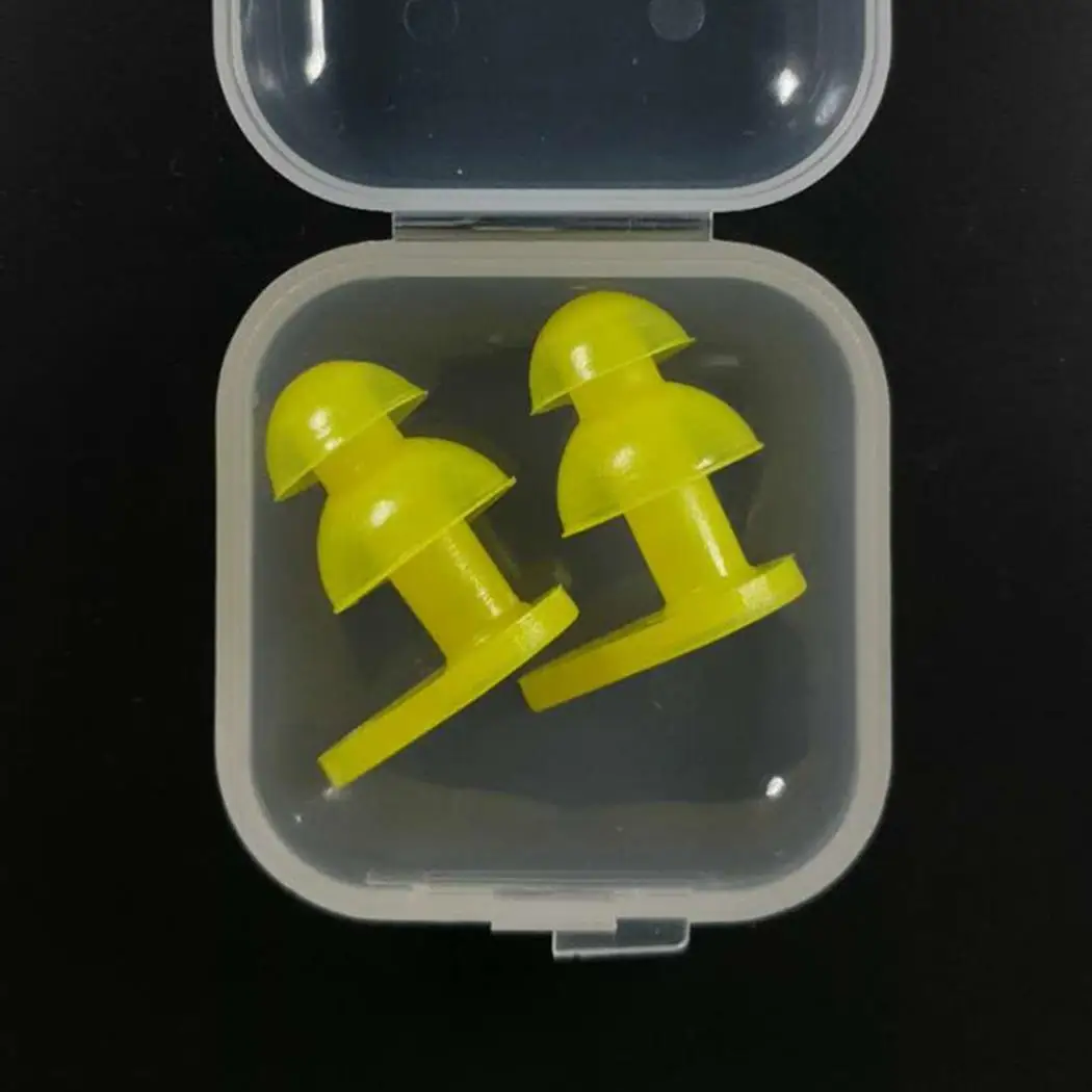 Унисекс портативные повседневные силиконовые купальные 6 цветов беруши |