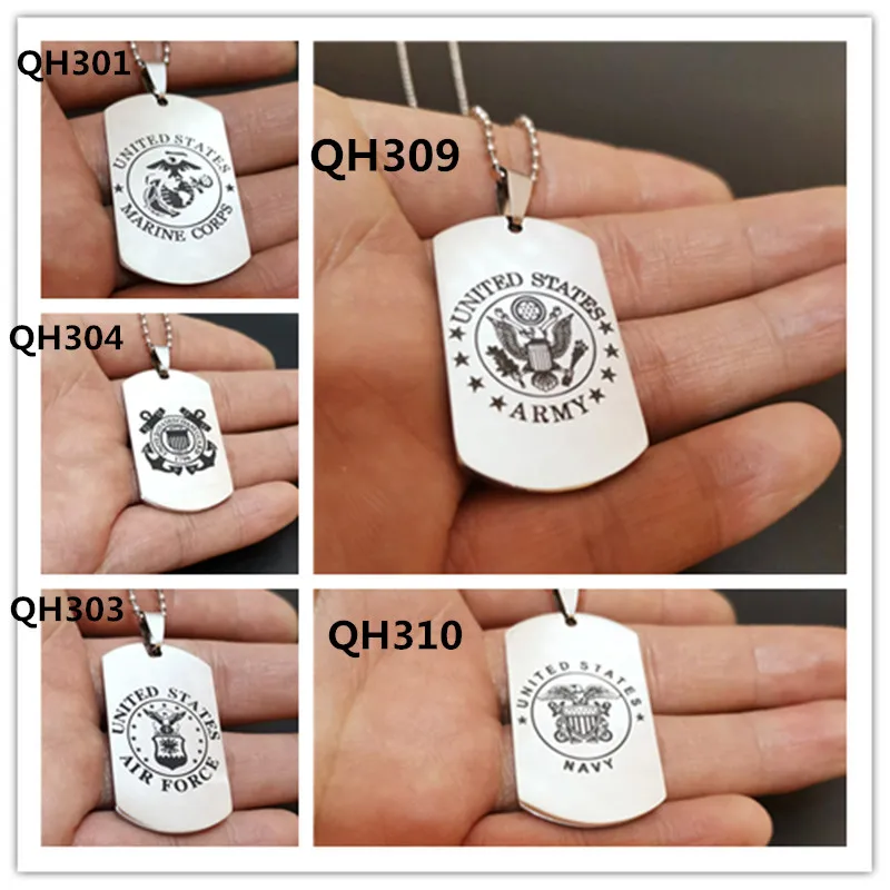 Ожерелье с подвеской в виде собачьей бирки Rosemarie Collections St Michael военная медаль