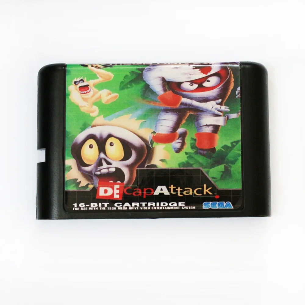 Decap Attack 16 bit MD игровая карта для Sega Mega Drive SEGA Genesis|Картриджи| |