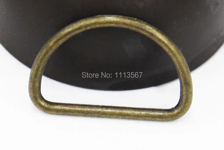 100 шт 30 мм античные бронзовые металлические d образные кольцевые крючки образная