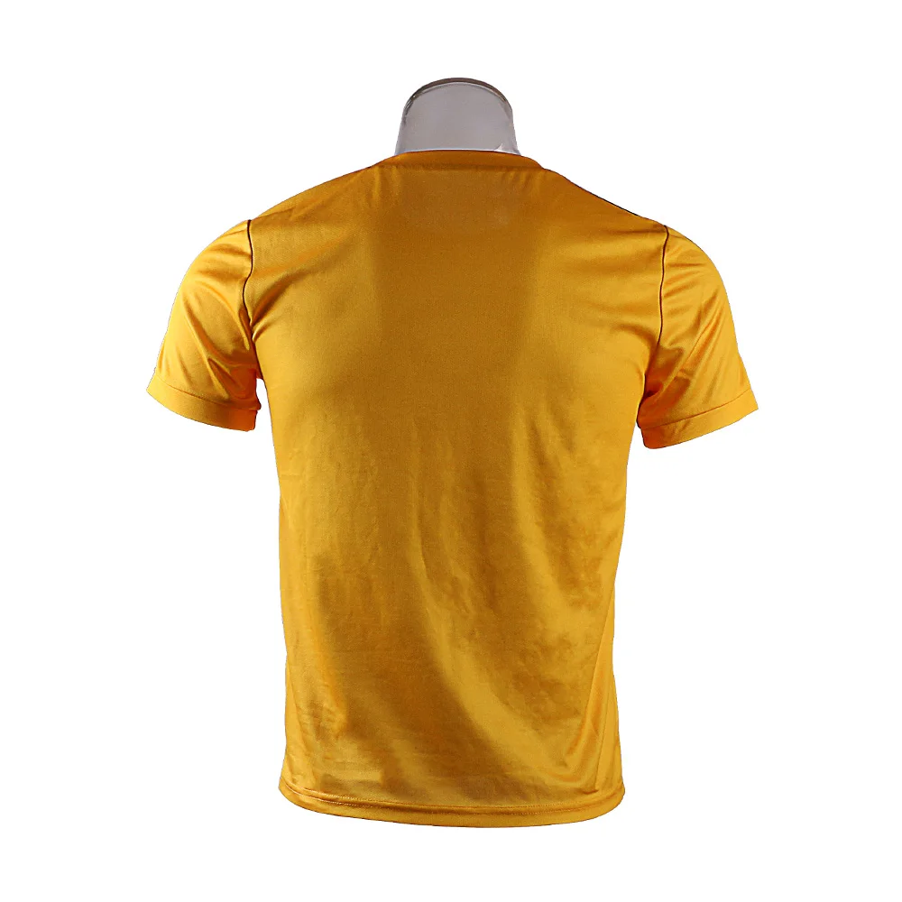 2018 Фильм Дэдпул 2 футболки косплей Уэйд Уинстон Уилсон желтый короткий рукав