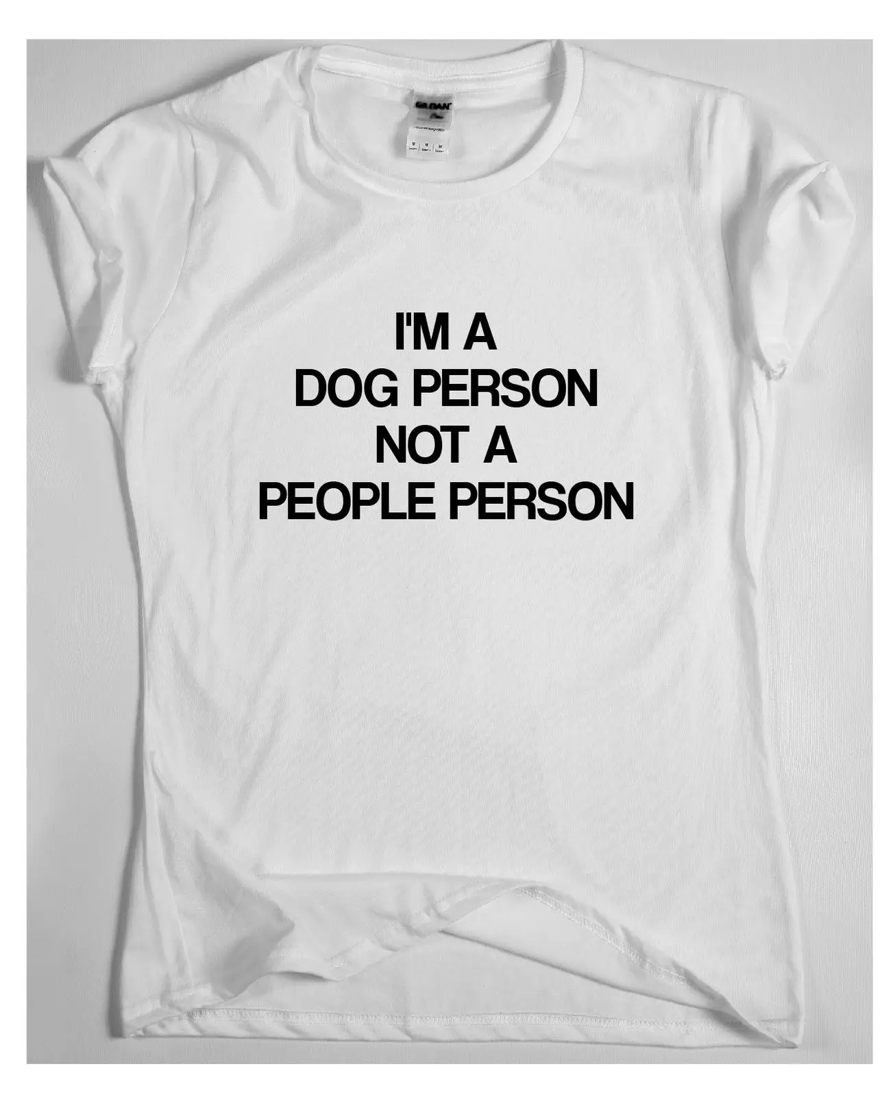 I'M A DOG PERSON не люди забавная футболка с домашними животными мужские и женские