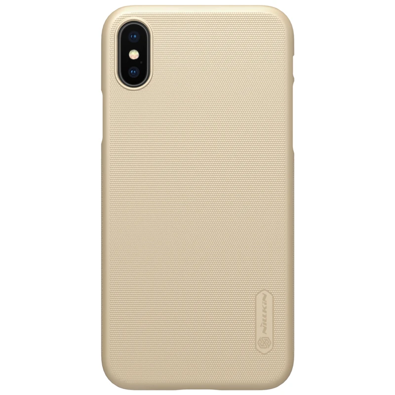 Чехол Nillkin для iPhone X XS 5 8 '' матовый щит жесткая задняя крышка из поликарбоната