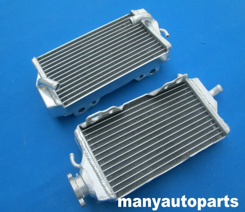 GPI для Honda CR125/CR 125 R/CR125R 2 тактный 2000 2001 Радиатор из алюминиевого сплава и красный