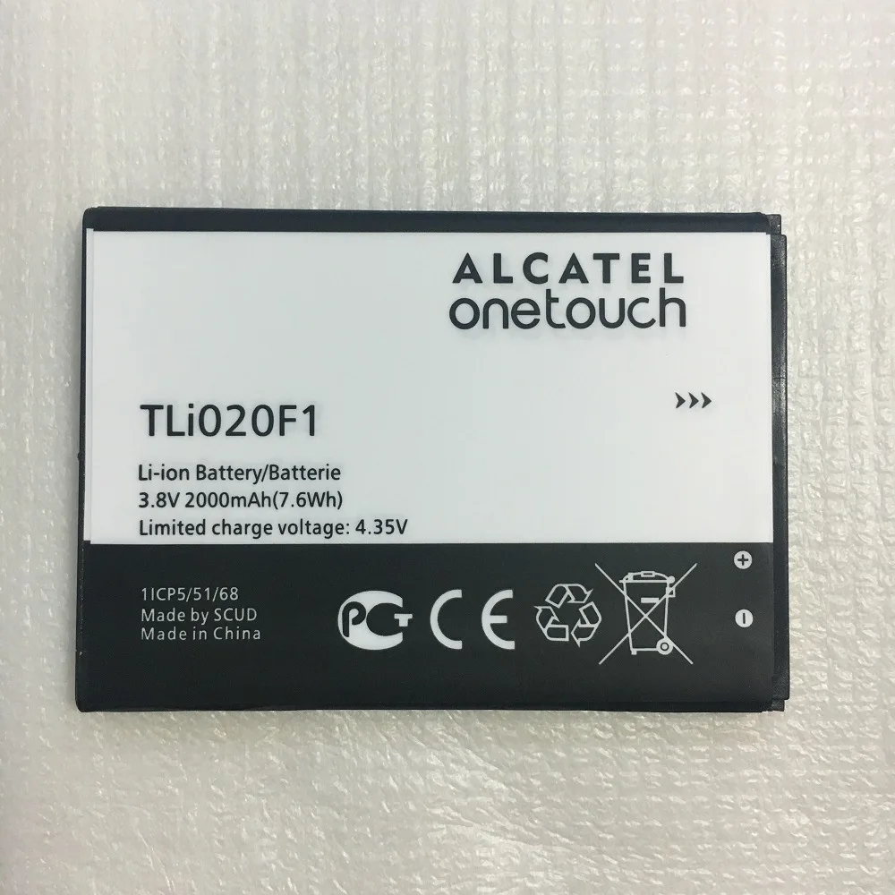 Фото Аккумулятор 2000 мАч для Alcatel One Touch Pop 2 5042d C7 7040d аккумуляторы с кодом отслеживания