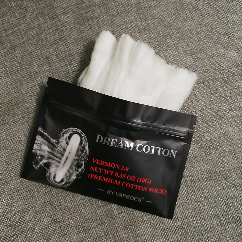 Электронная сигарета хлопок Мягкий DIY Мечта для RDA РБА танк распылитель