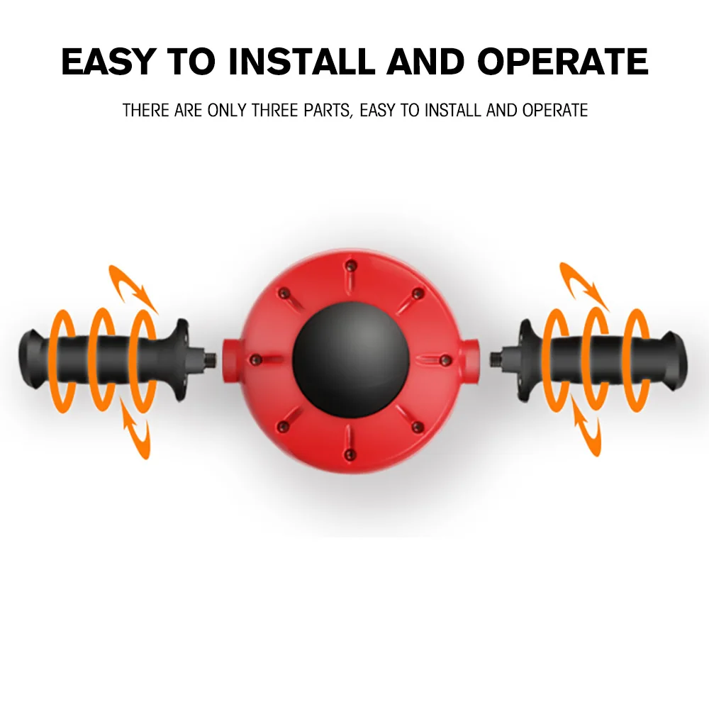 FDBRO роликовое колесо мышечный тренажер снаряжение унисекс бесшумное для фитнеса