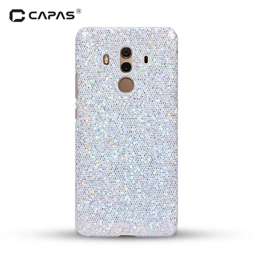 Для HUAWEI mate 10/mate 10 Pro Чехол CAPAS Жесткий ПК Bing чехол для телефона, рисунок под дерево узор чехол для Huawei mate 10 Pro задняя крышка - Цвет: Bling Case
