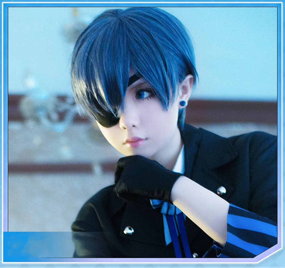 VEVEFHUANG Ciel Phantomhive Cos Япония Одежда карнавальный костюм Косплэй Хэллоуин мужские и женские сапоги для косплея Темный Дворецкий Косплей Kuroshitsuji Cos
