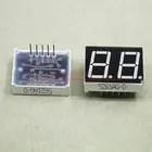 (10 шт.лот) 10-контактный 5621AG 0,56 дюйма 2-значные биты, 7-сегментный зеленый светодиодный дисплей, общий катод, цифровой дисплей