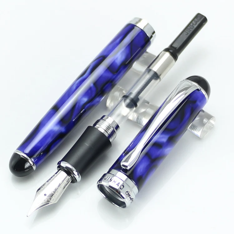 JINHAO 750 перо с широким основанием 0,7 мм авторучка черная шахматная доска puple белый розовый серый 15 цветов канцелярские принадлежности для школы и офиса ручка для письма