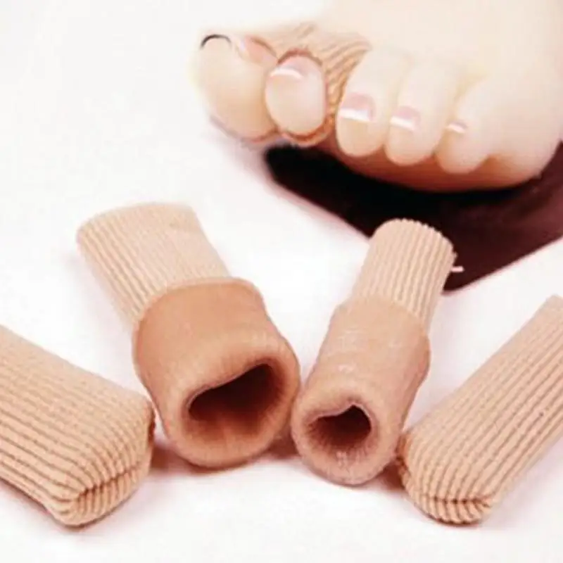Лидер продаж волокно силикон хаки гель носок палец для ухода за ступнями ног