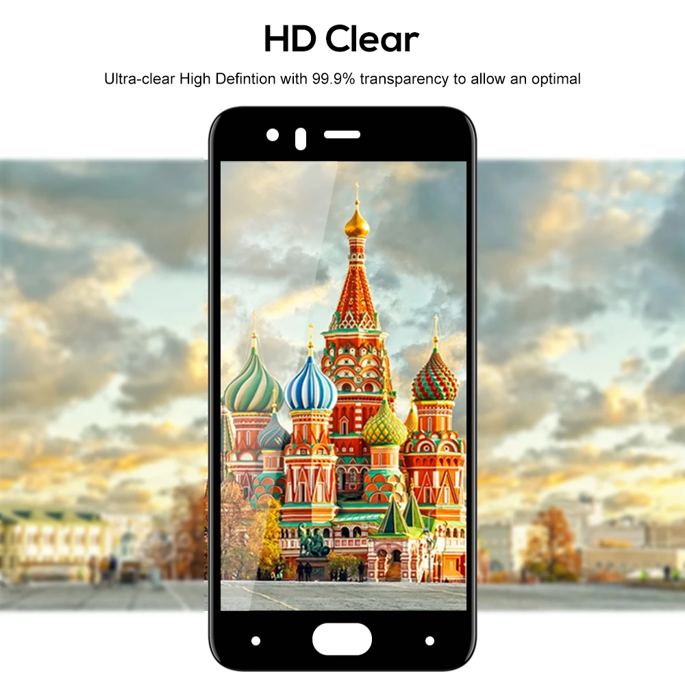 Для Huawei Honor 9 Экран протектор topk Бесшовные полный охват HD Ясно царапинам