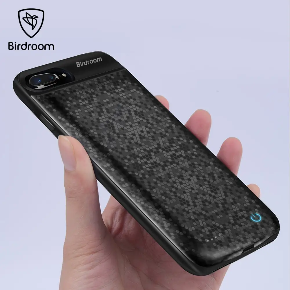 Ультратонкий чехол для зарядного устройства Birdroom iPhone 6 6S Plus 2700/3700 мАч умный