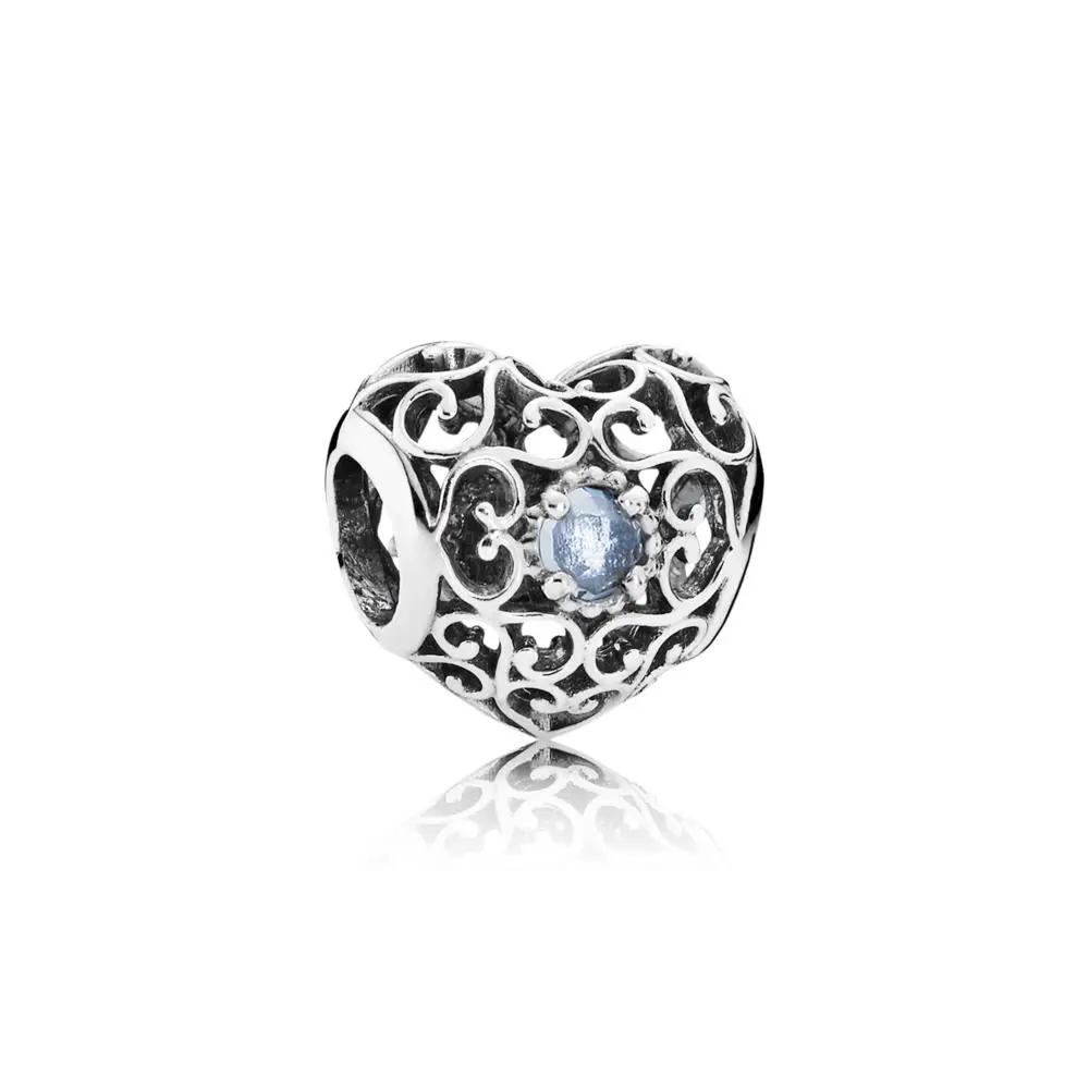 Diy серебряные бисерные Подвески модные Двенадцать месяцев хрустальные бусины для Для женщин браслет подвес Пандора и браслет