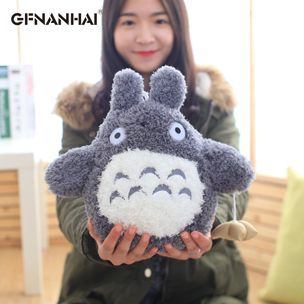 

1pc 22cm Japanese Cartoon Totoro Toys Lovely Style Plush Stuffed Baby Doll Cute Movie Character Children Birthday Kawaii Gift