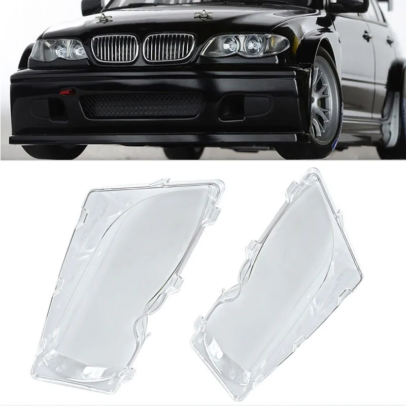 Лидер продаж новинка 1 пара крышка передней фары для BMW E46 3 series 01 06 отличный