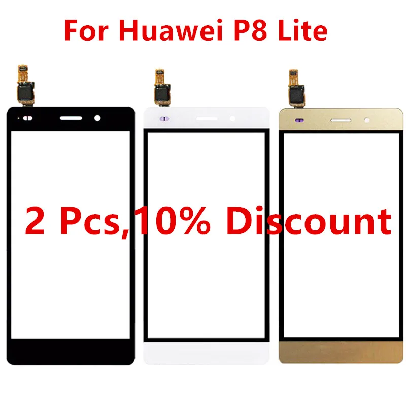 

For Huawei P8 Lite Touch Screen Digitizer Phone Touch Panel Touchscreen Glass Sensor Replacemen Parts For Huawei P8 Lite Screen