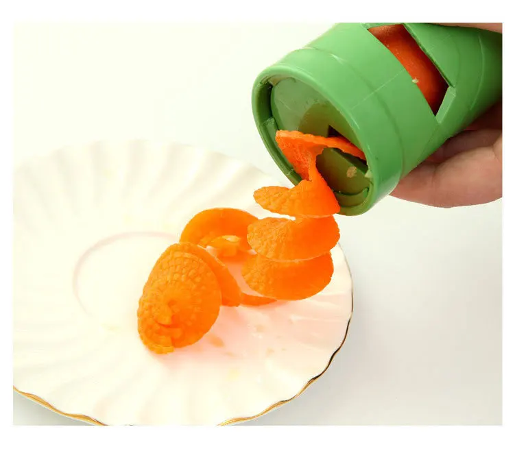 Практичная спиральная терка для нарезки овощей 1 шт. устройство измельчения