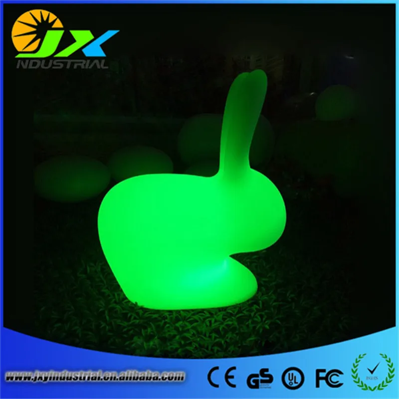 Led Кролик стул 26 см X 14 см X 27 см/45 см X 26 см X 53 см