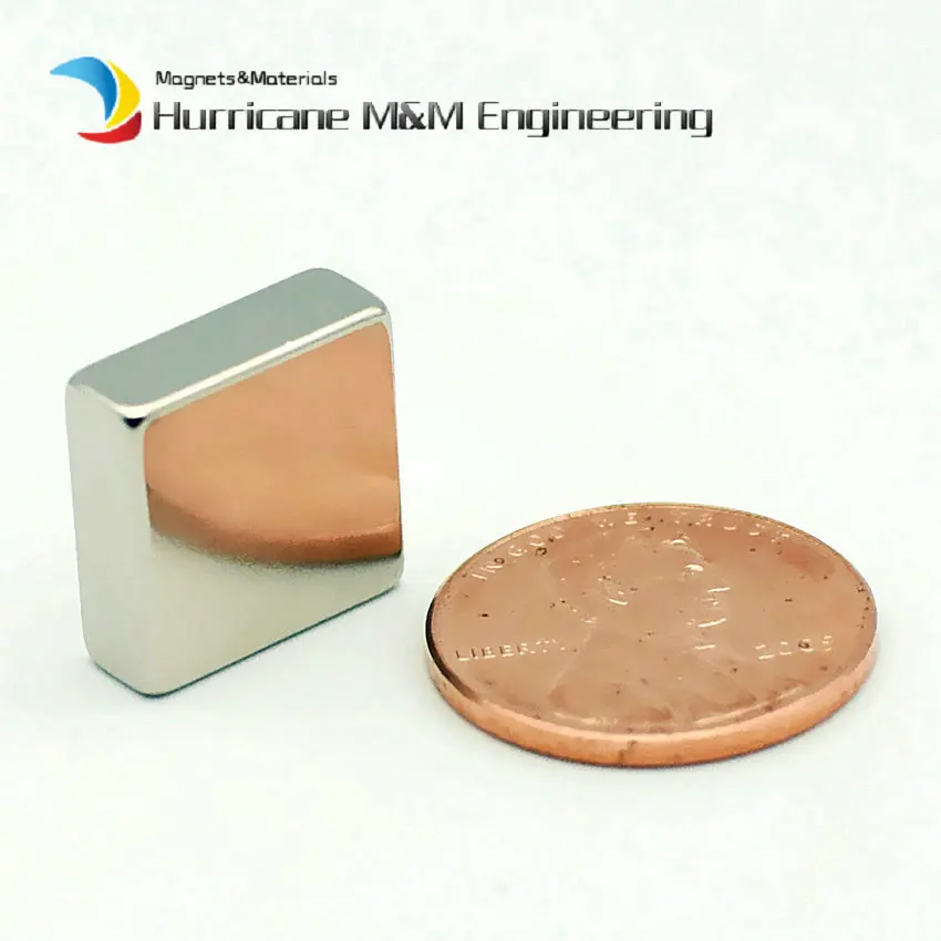 NdFeB N52 блок для DIY приманки Монтажная пластина 14x14x5 мм неодимовые постоянные