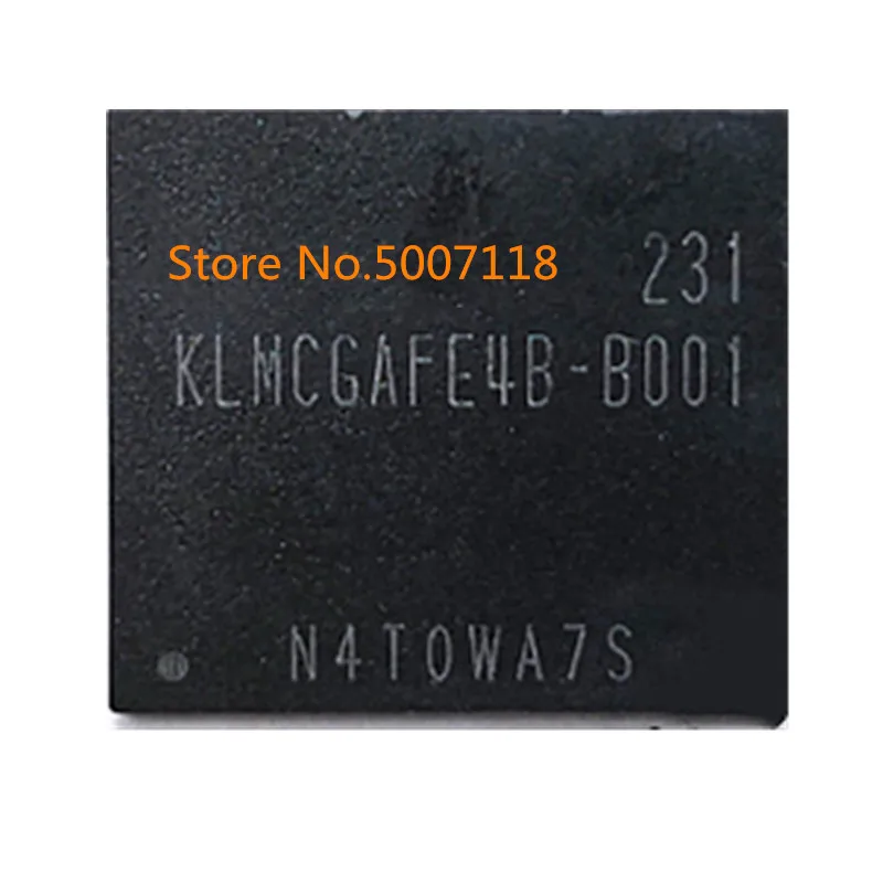 100% New origina KLMCGAFE4B B001 153 Ball EMMC 4 5 64 GB большое количество может говорить о