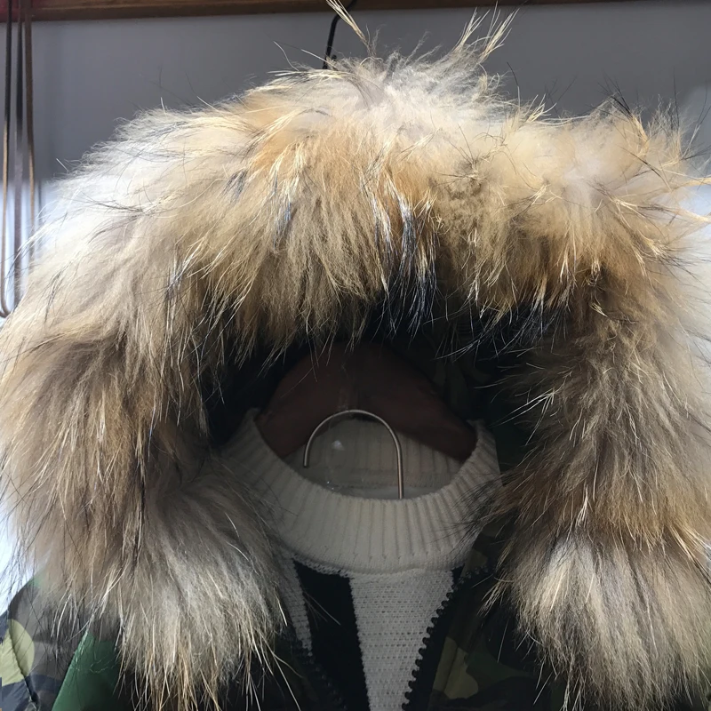 Камуфляжная зимняя куртка для мальчиков теплые толстые пальто с капюшоном Jongens