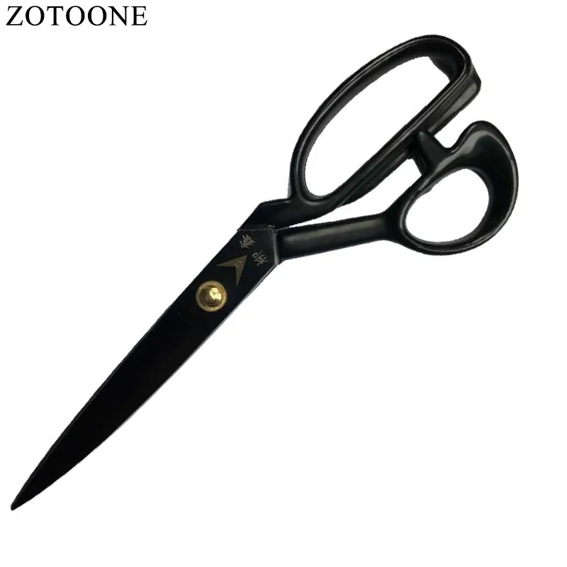 ZOTOONE 12 дюймов черные винтажные стальные портновские ножницы старинное Ремесло